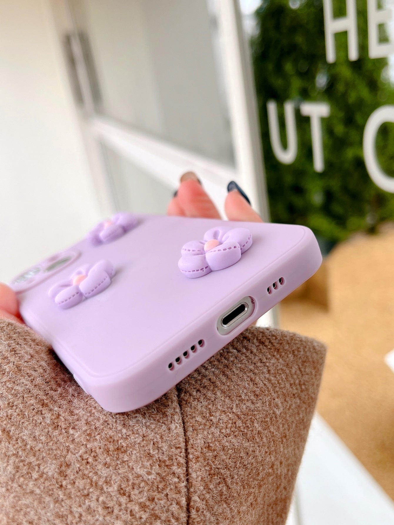 "Beautiful & Soft" 3D Flower iPhone Case