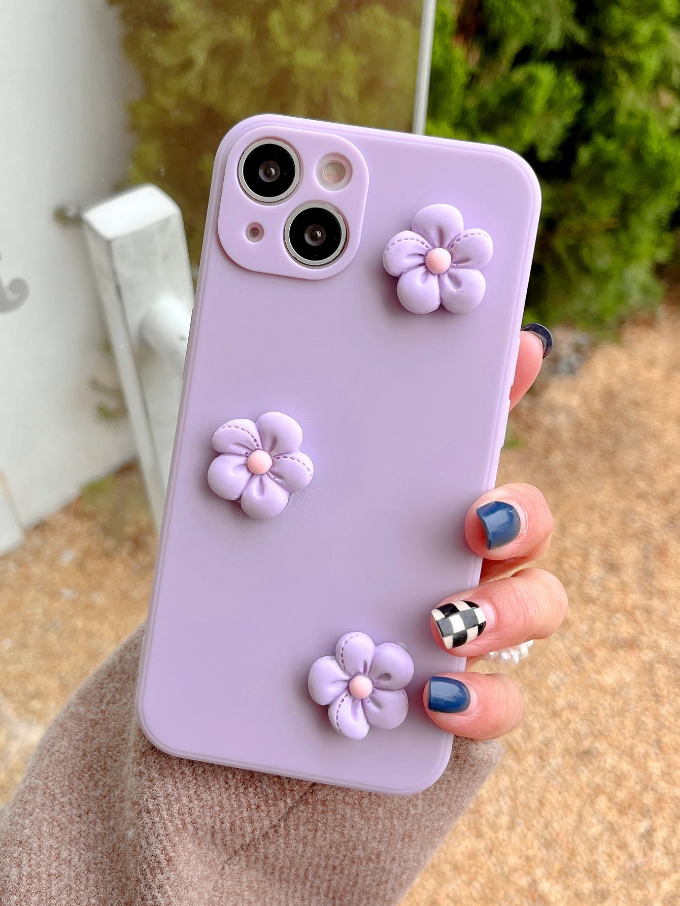 "Beautiful & Soft" 3D Flower iPhone Case