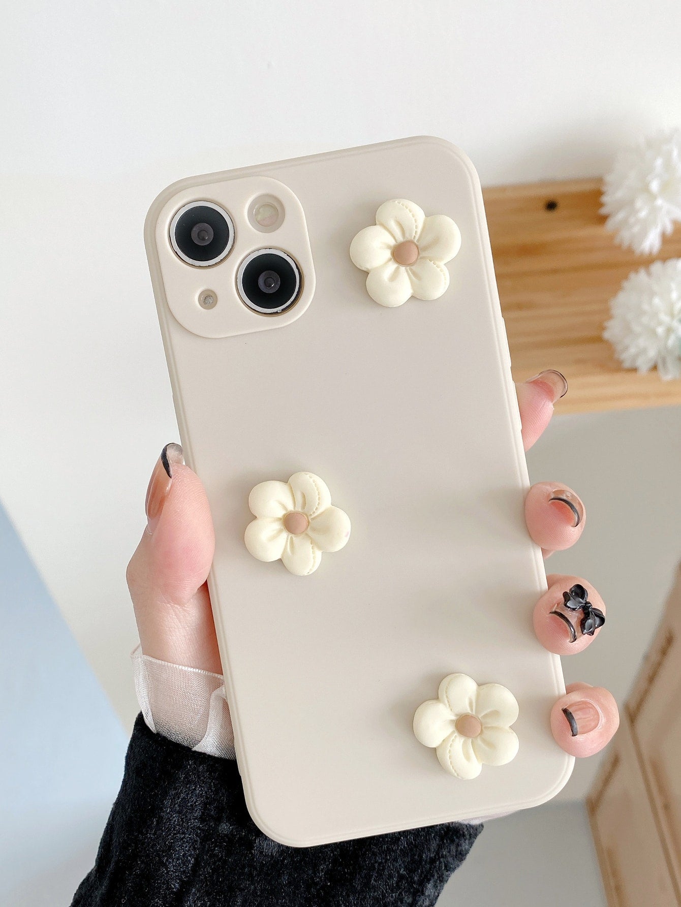 "Beautiful & Soft" 3D Flower iPhone Case