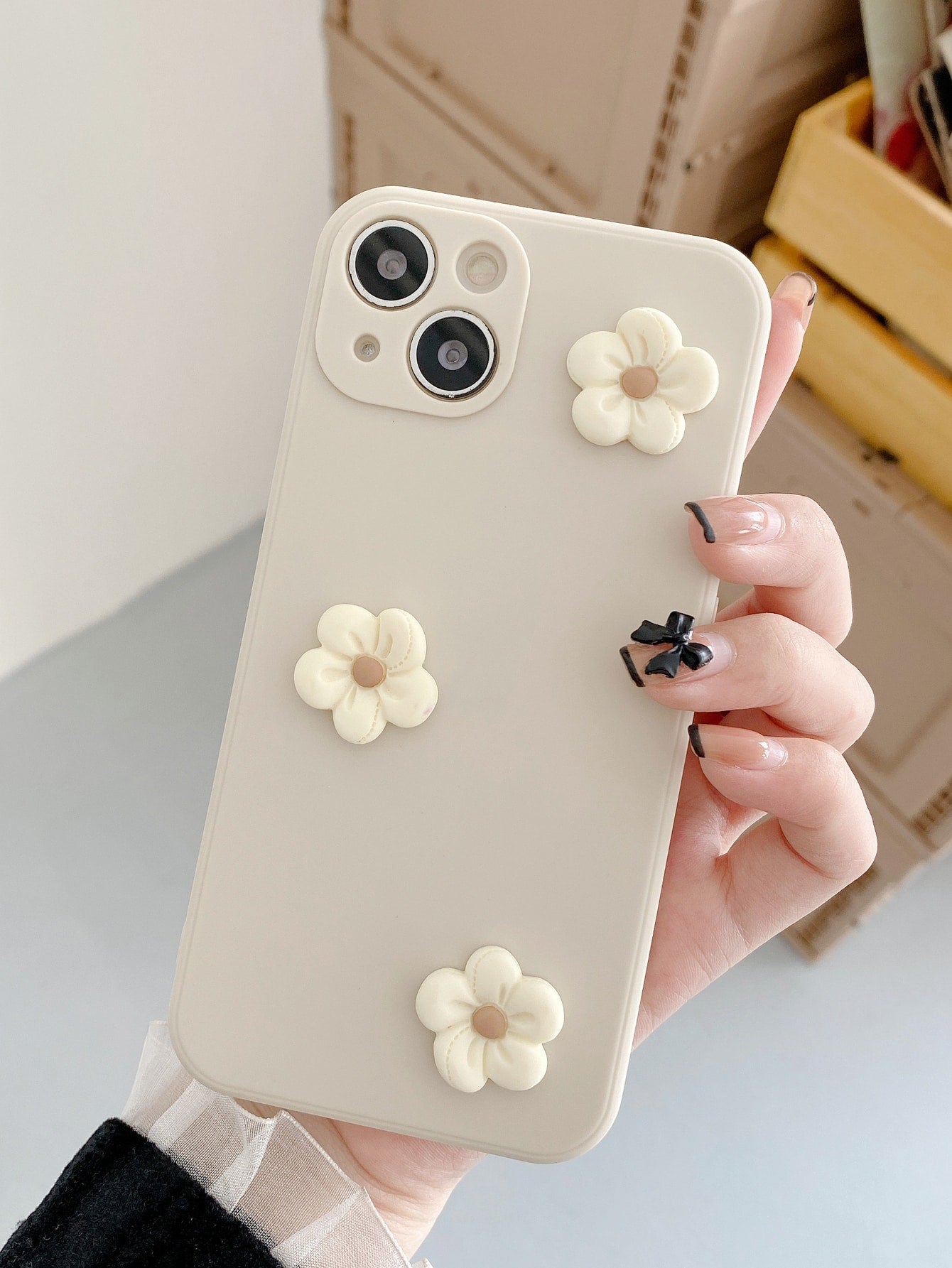 "Beautiful & Soft" 3D Flower iPhone Case