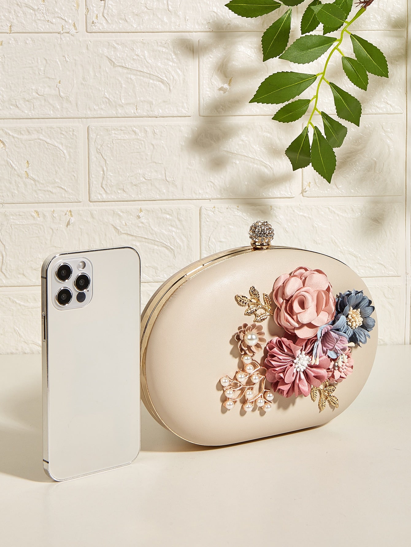 Valerie Glitter Clutch Evening Bag