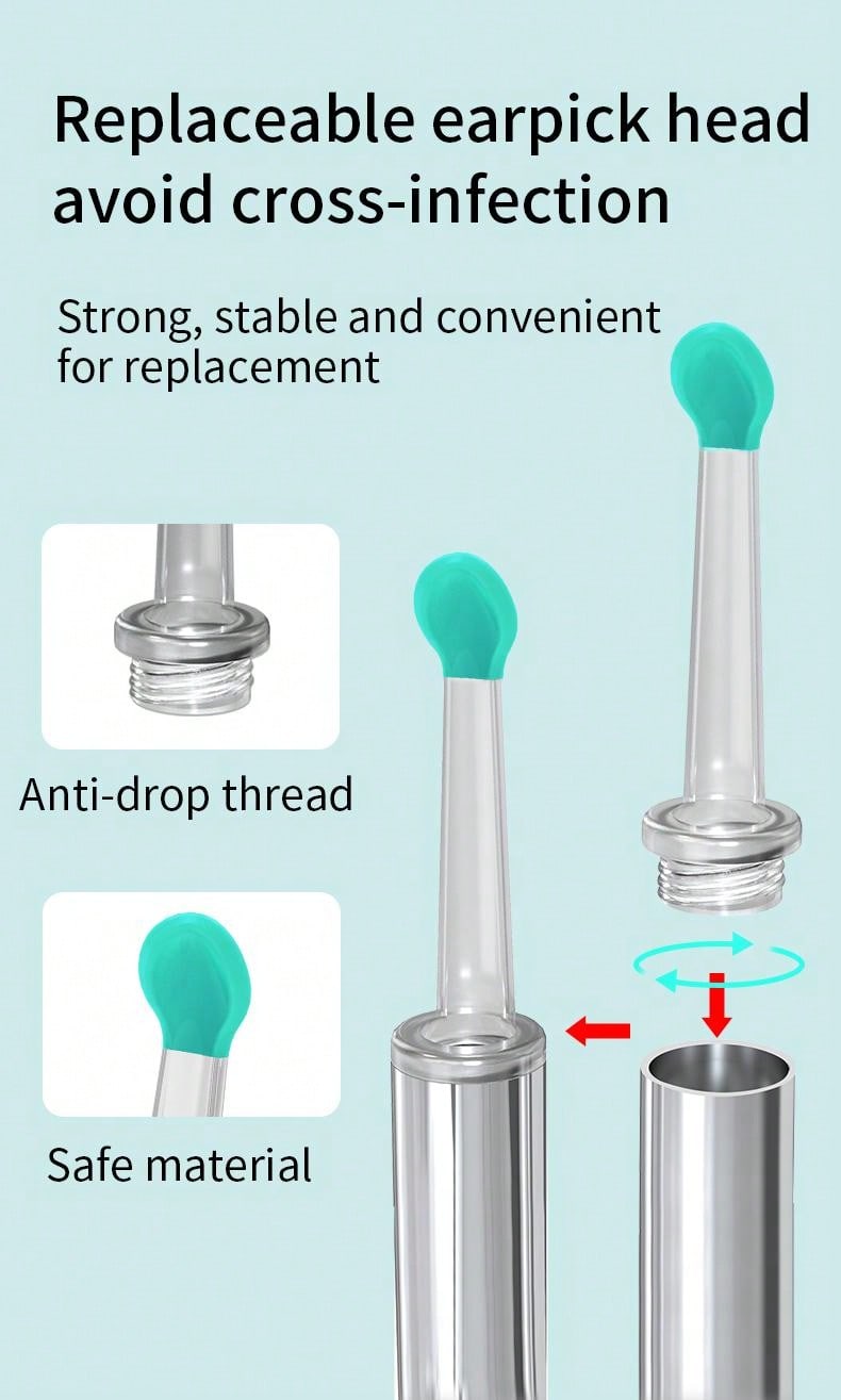 "Renew Your Body" 1 pc Visible Ear Pick With Wireless Wifi Connection