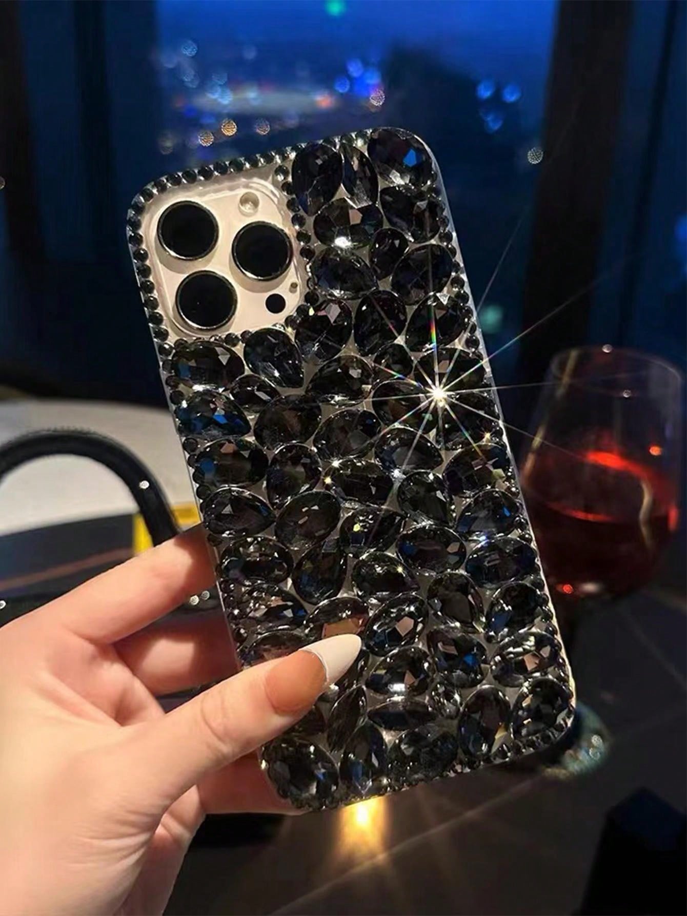 "Better When I'm Glitzy" Diamond iPhone Case