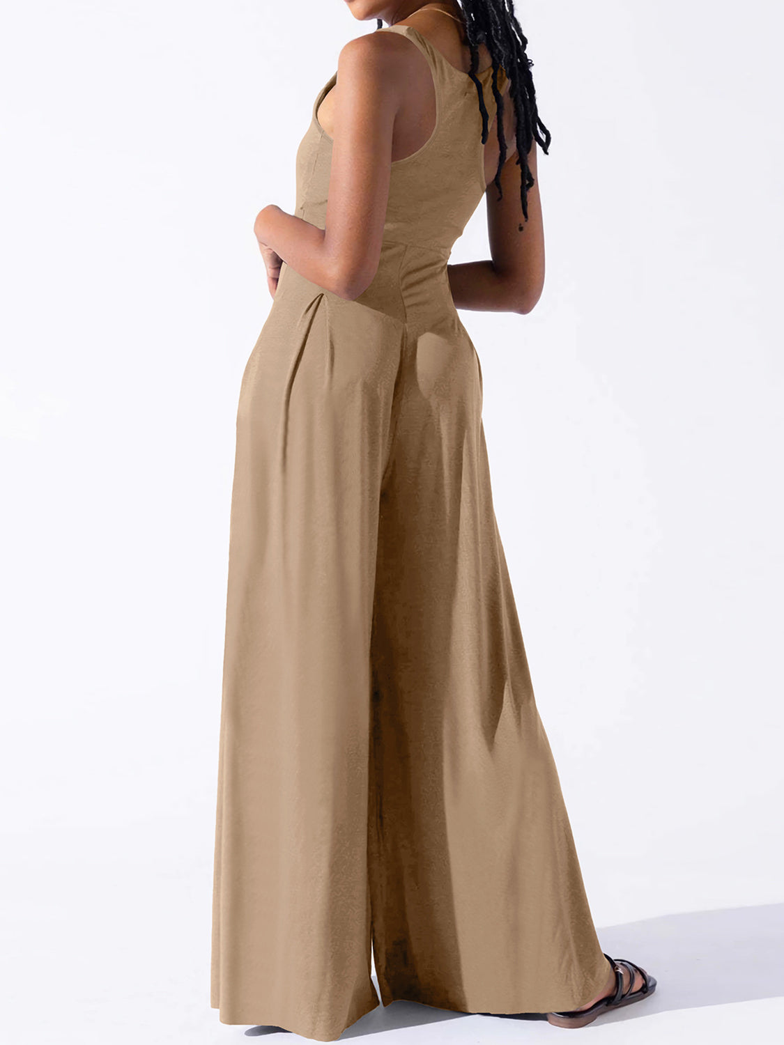 Kelsey Square-necked Jumpsuit