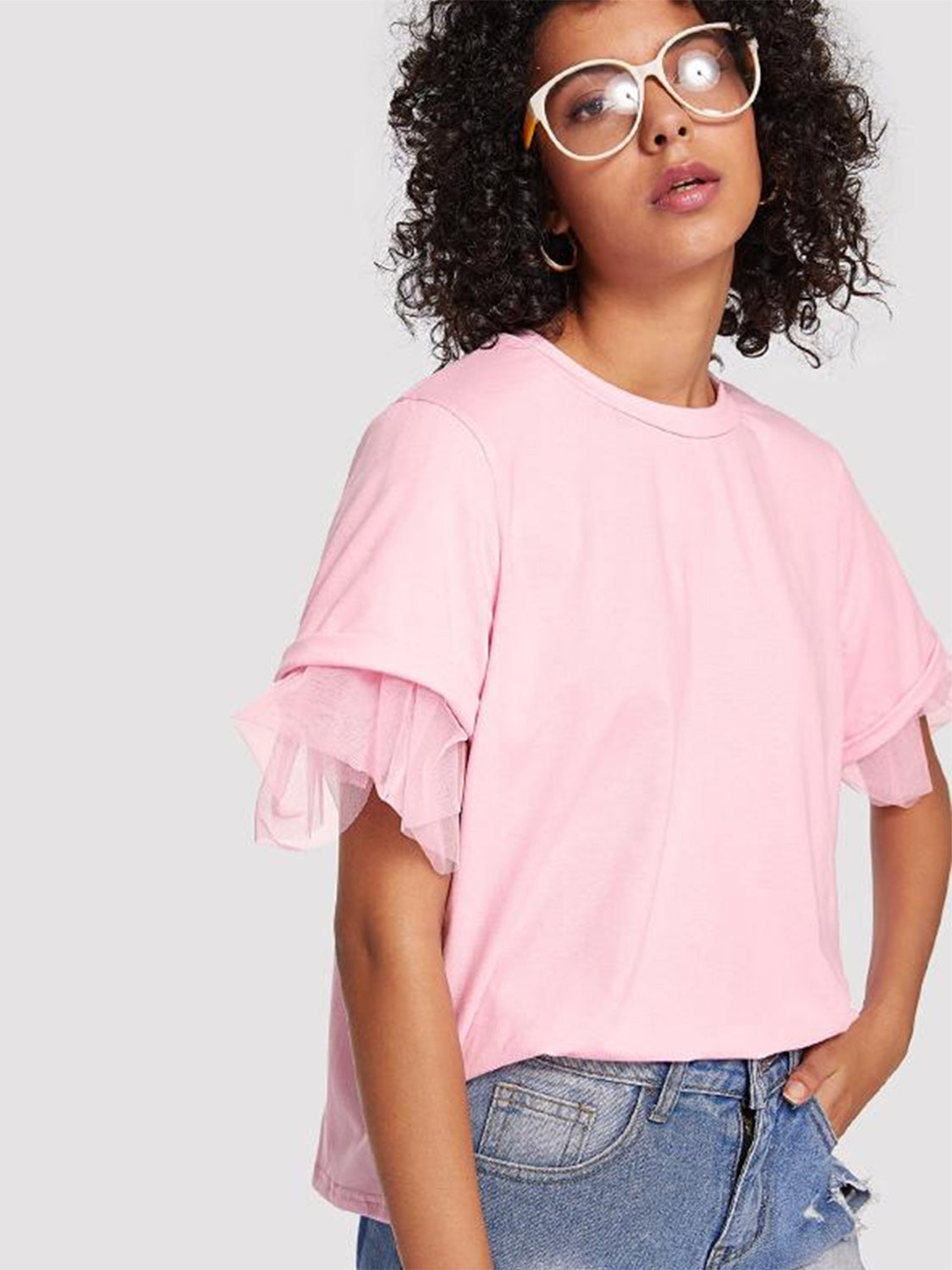 Bepi Embellished Short Sleeve Top