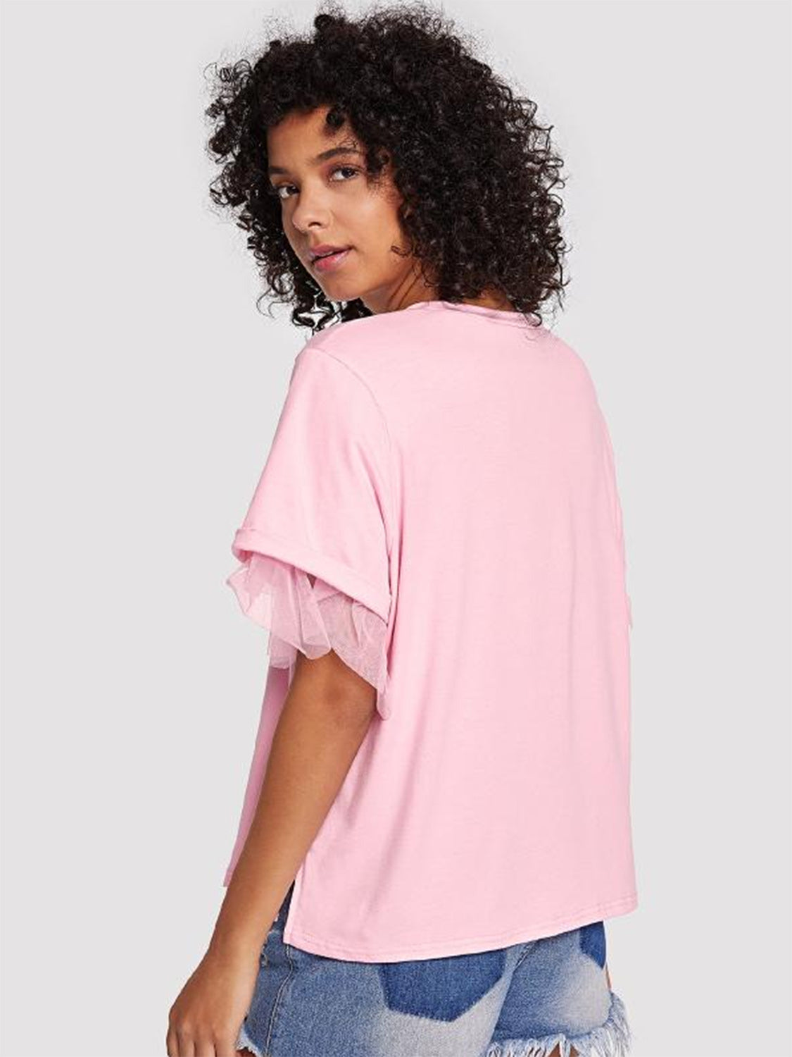 Bepi Embellished Short Sleeve Top