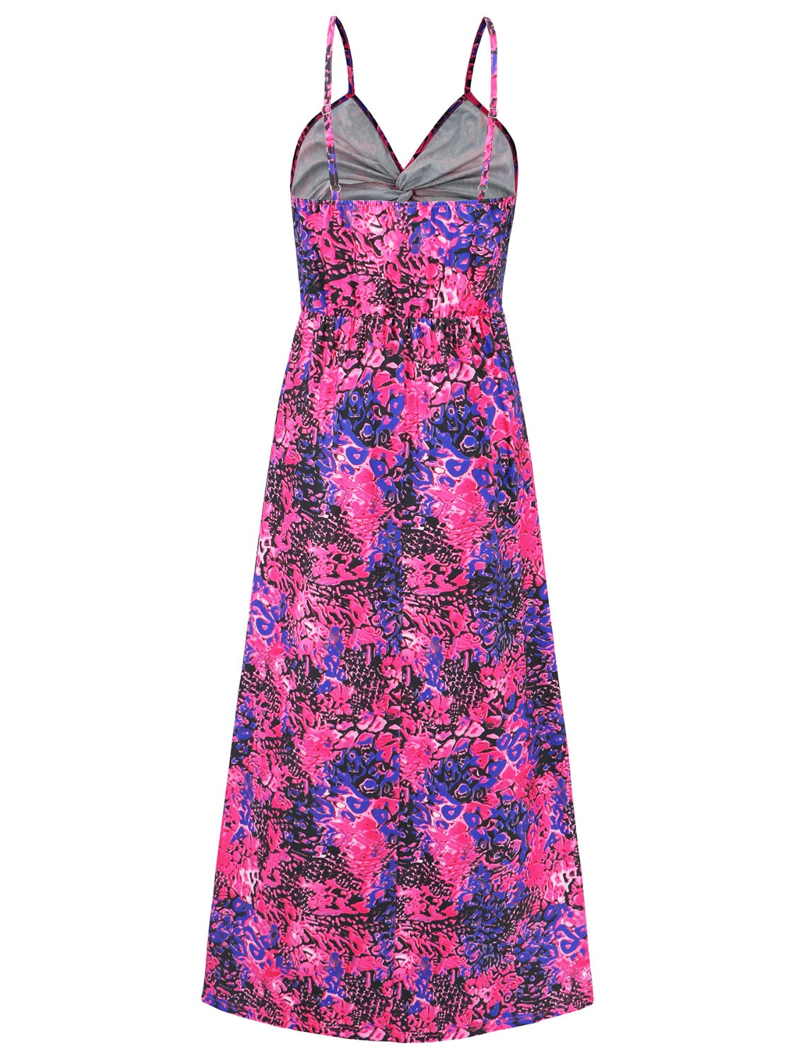 Emma Twisted Printed V-Neck Cami Dress