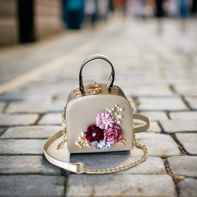 Ciarra Flower Bag - Lillian Channelle Boutique