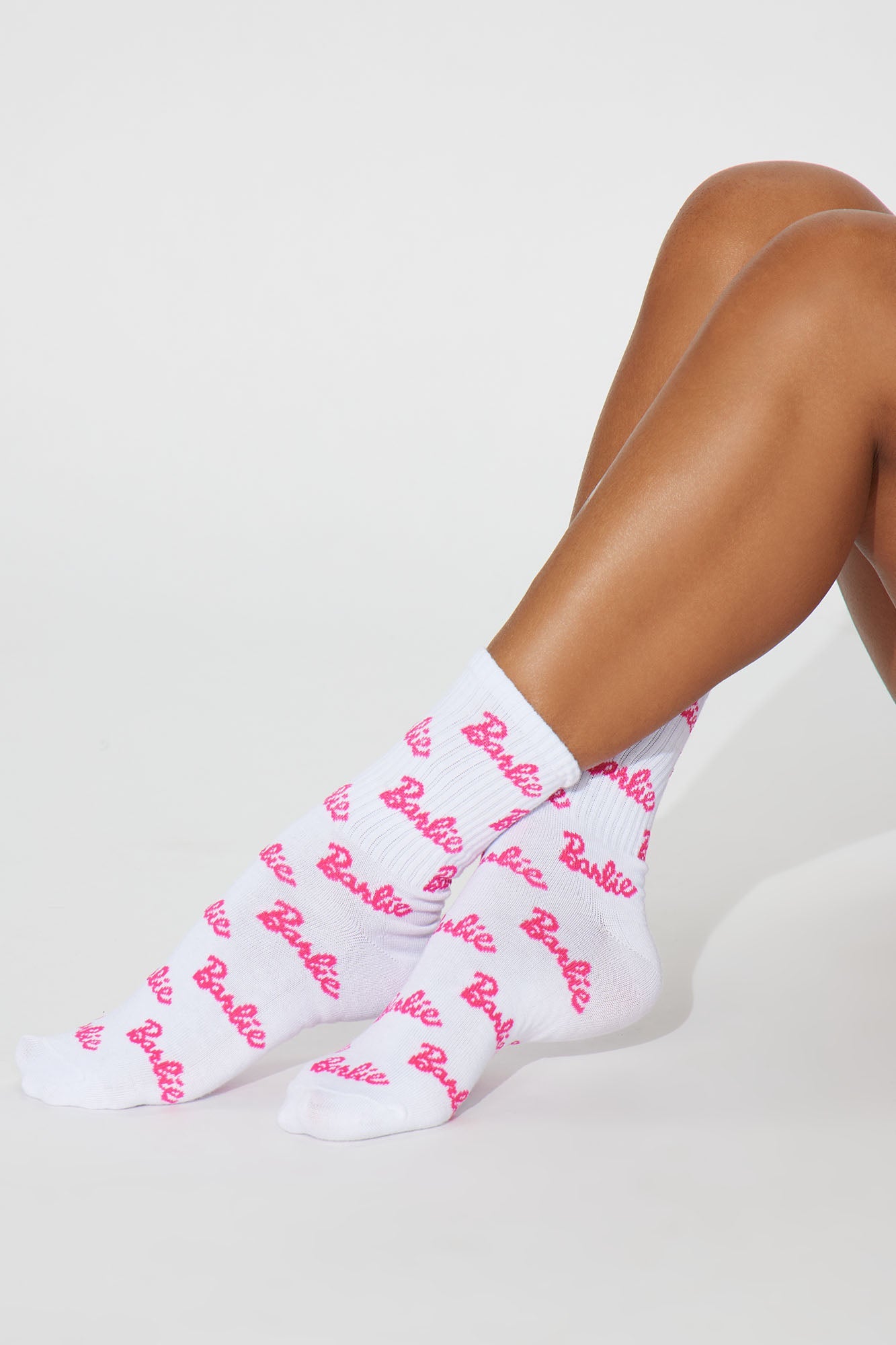 "Cute & Sleek" Barbie Crew Socks