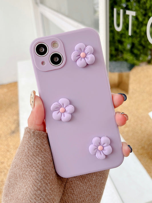 "Beautiful & Soft" 3D Flower iPhone Case