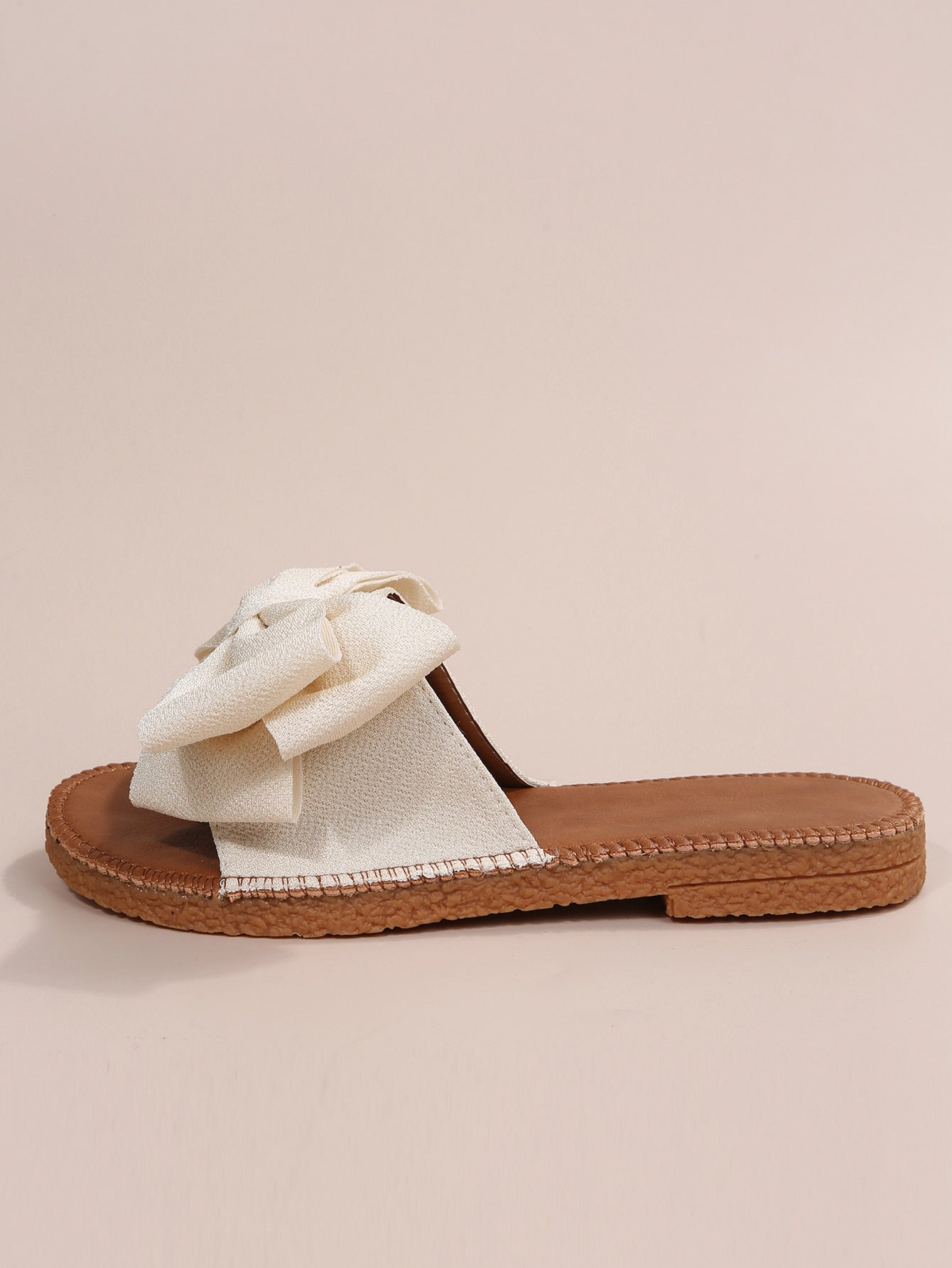 Penny Fabric Bow Slides