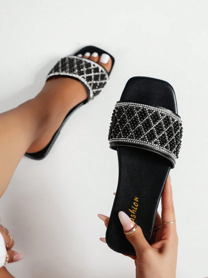 Brailyn Flat Slide Sandals