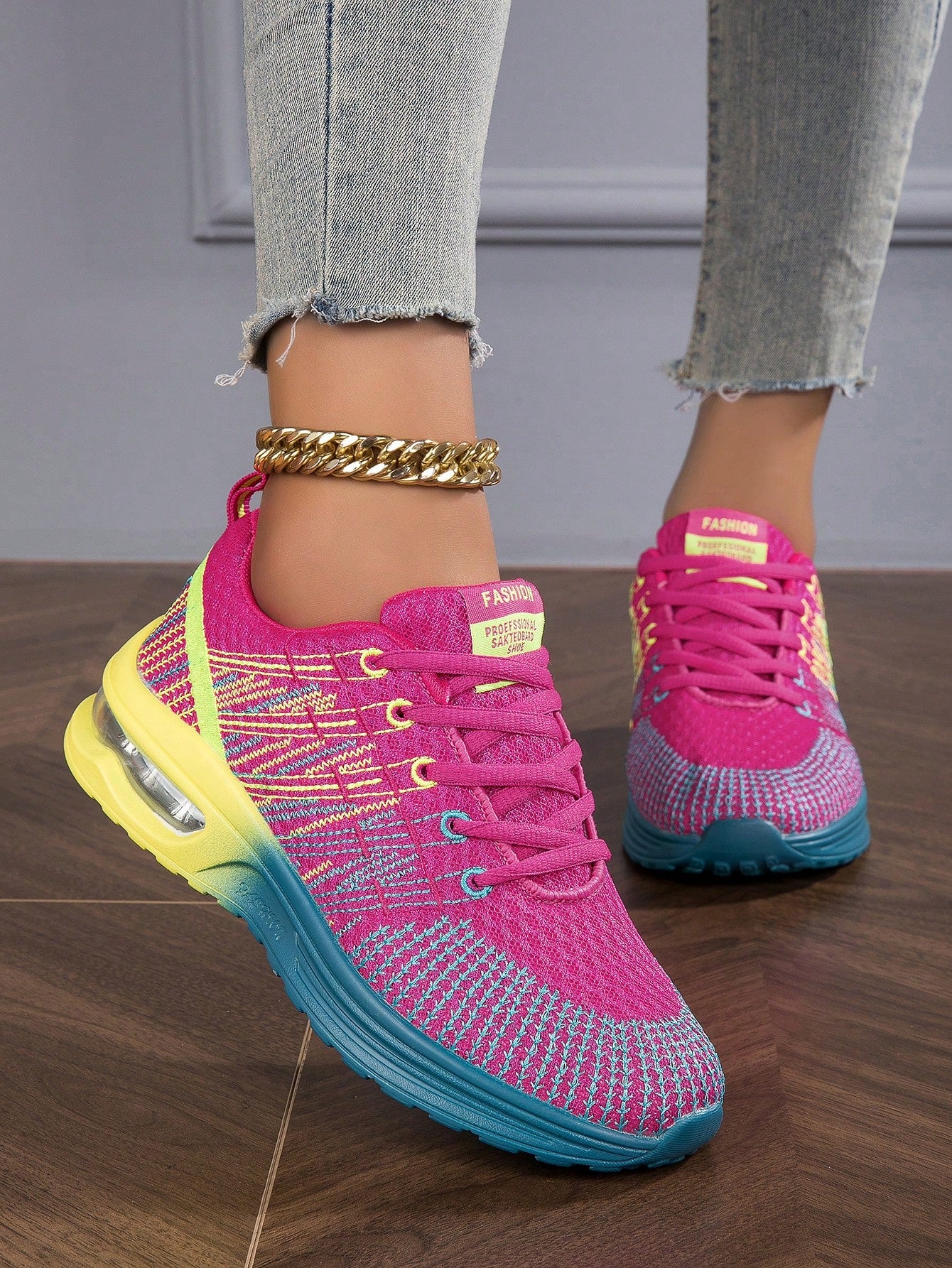 Gabby Color-block Sneakers