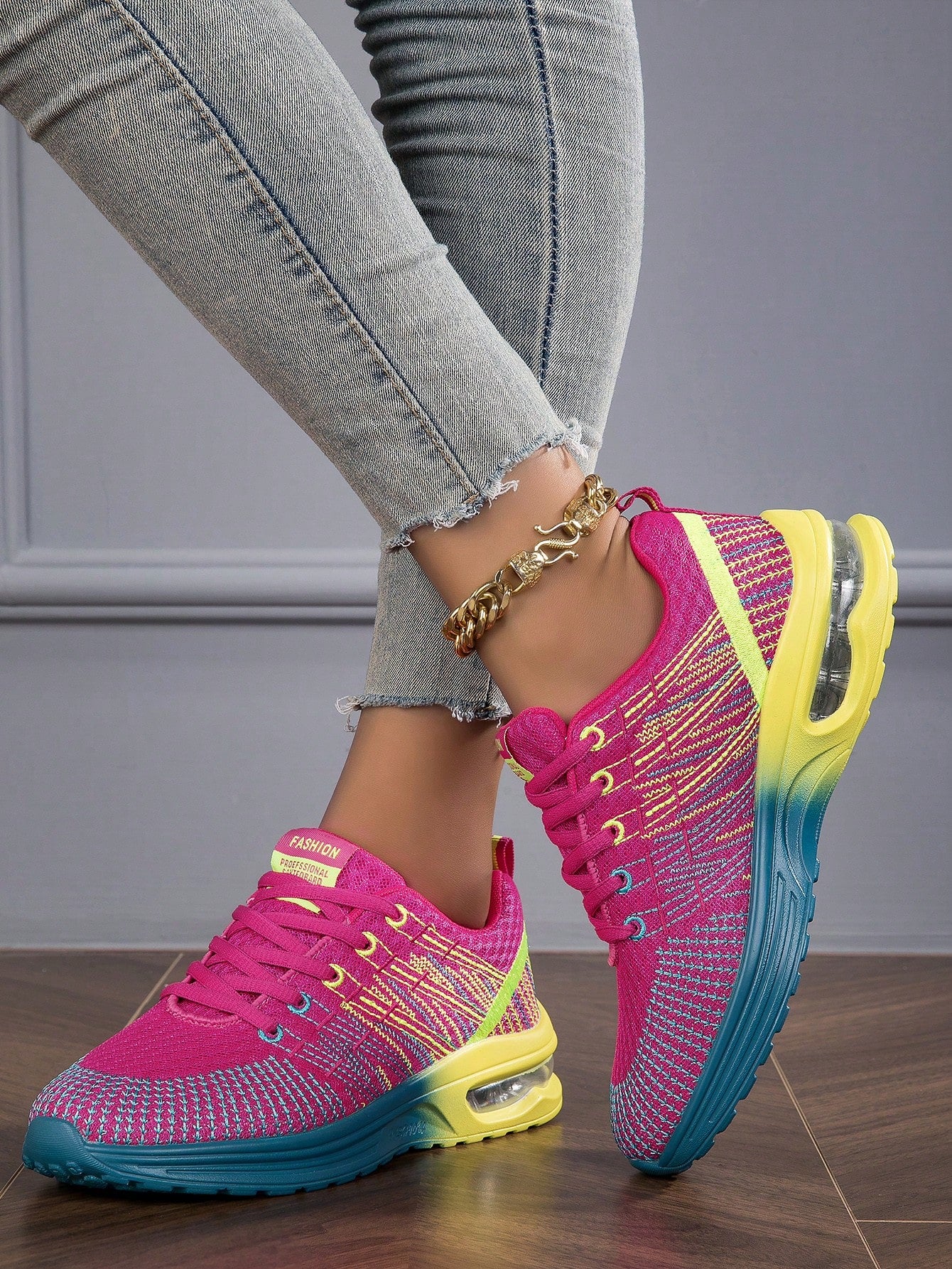 Gabby Color-block Sneakers