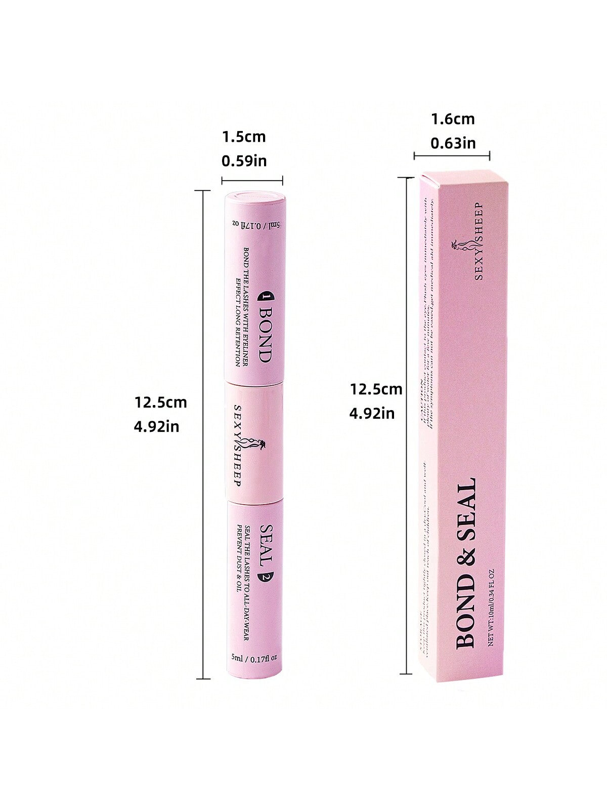 "Catching Cuties" 2 in 1 Eyelash Glue and Sealing Kit
