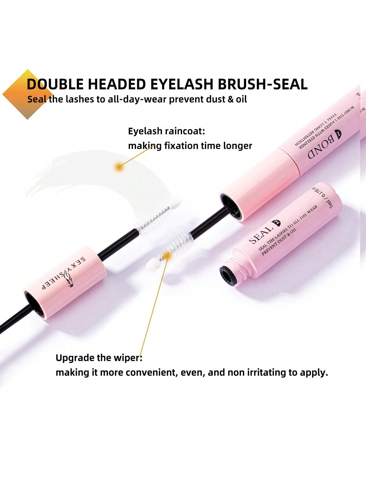 "Catching Cuties" 2 in 1 Eyelash Glue and Sealing Kit