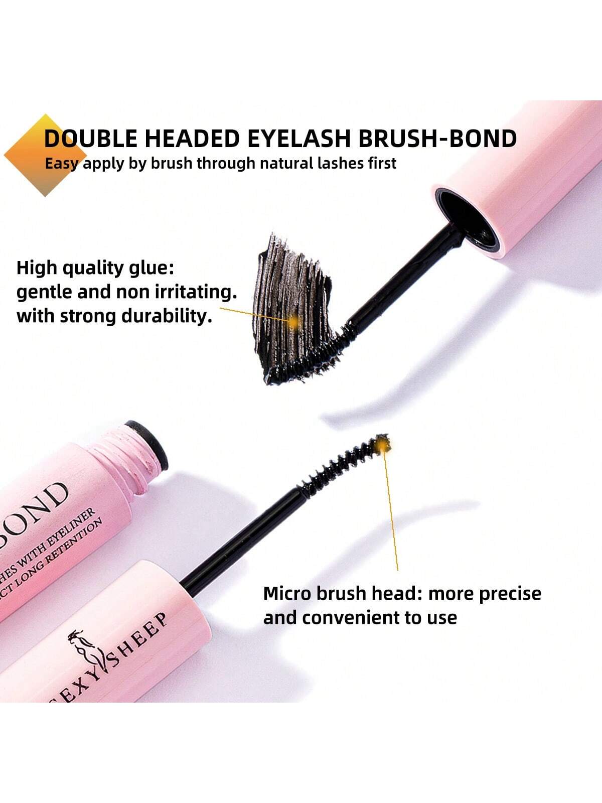 "Catching Cuties" 2 in 1 Eyelash Glue and Sealing Kit