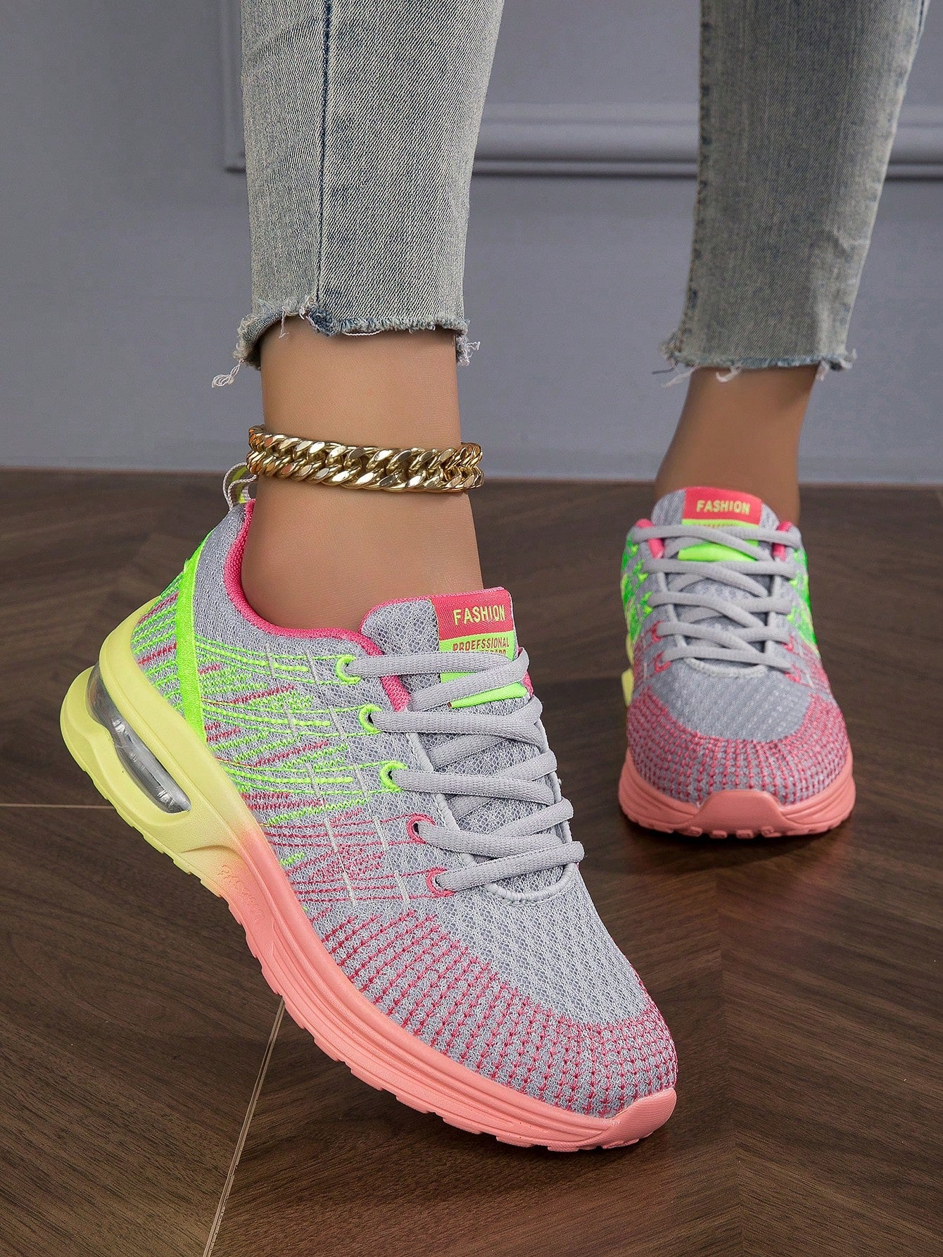 Gabby Color-block Sneakers