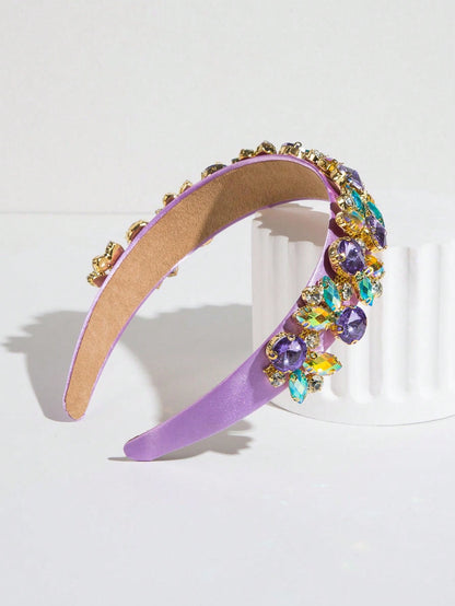 "Bling Bling Night" Cubic Zirconia Rhinestone Headband