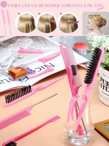 12 Pcs Hair Brush Set With Hair Styling Comb