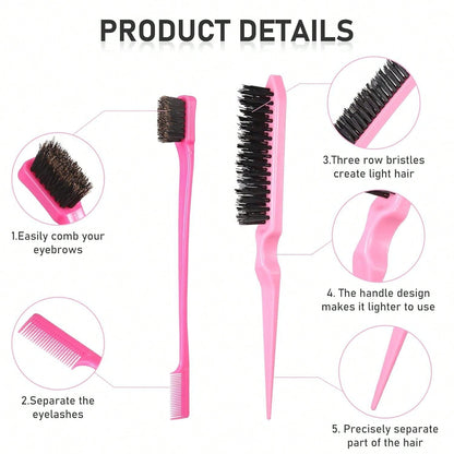 12 Pcs Hair Brush Set With Hair Styling Comb