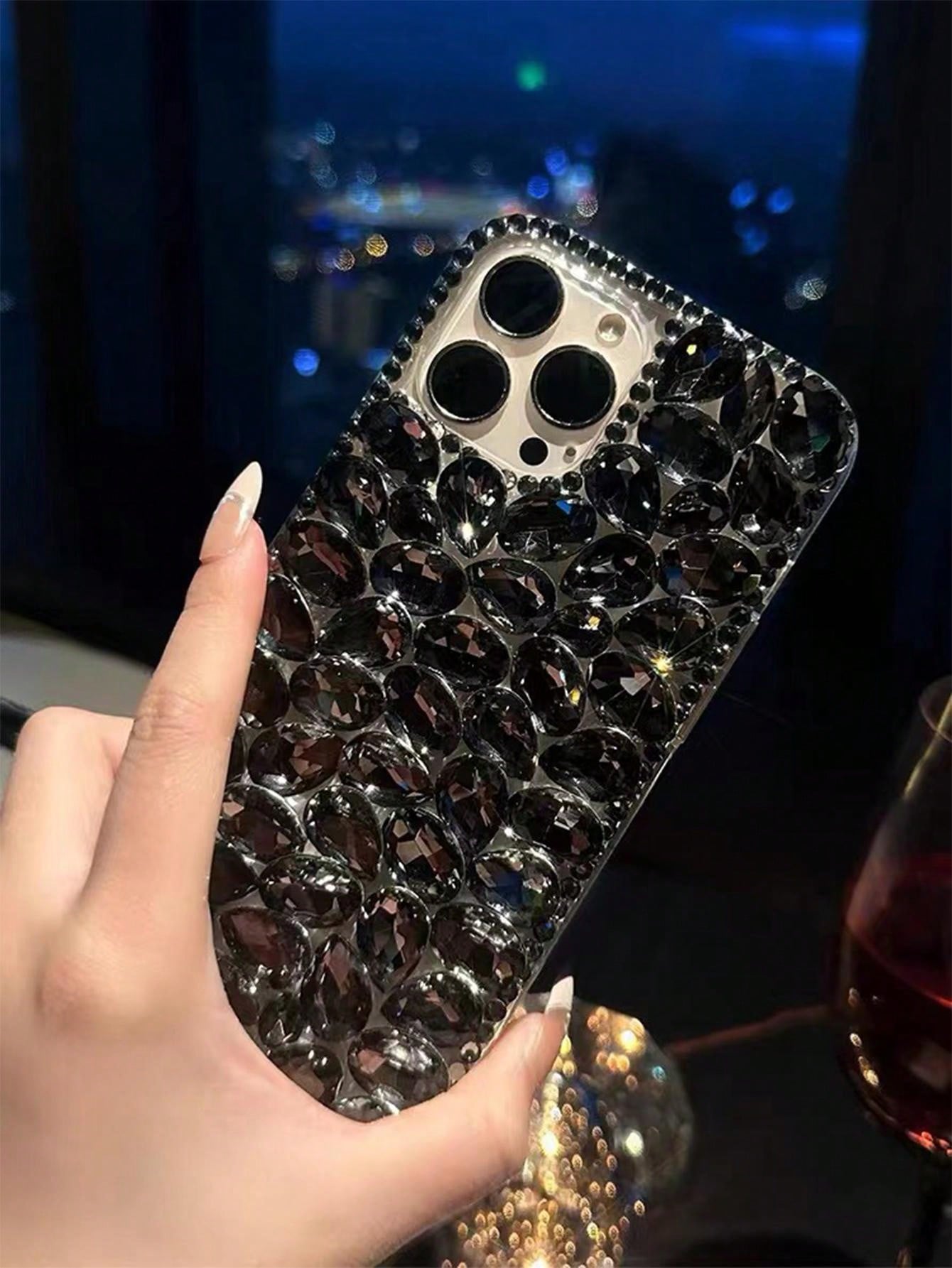 "Better When I'm Glitzy" Diamond iPhone Case