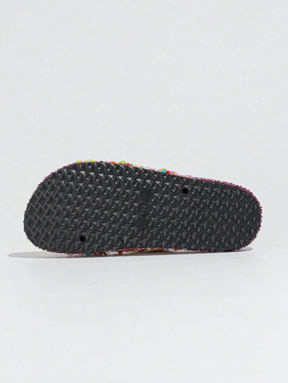 Pebbles Open Toe Comfortable Slides