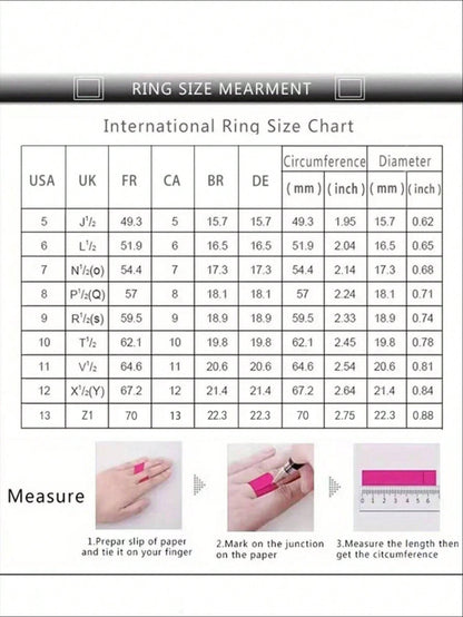 "Princess Vibes" Beautiful Pink Cubic Zirconia Ring