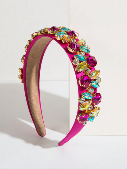 "Bling Bling Night" Cubic Zirconia Rhinestone Headband