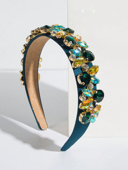 "Bling Bling Night" Cubic Zirconia Rhinestone Headband