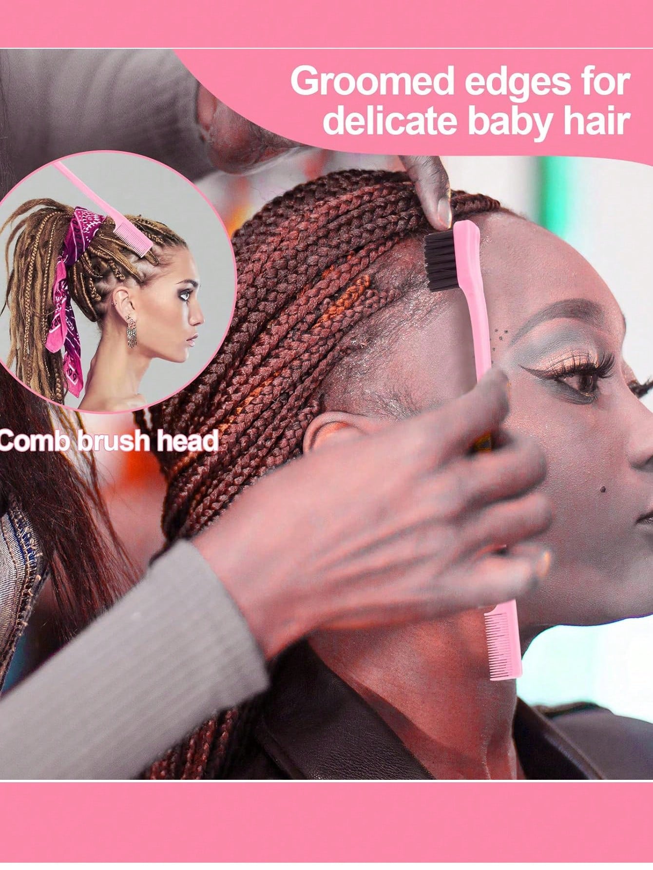 12 Pcs Hair Brush Set With Hair Styling Comb