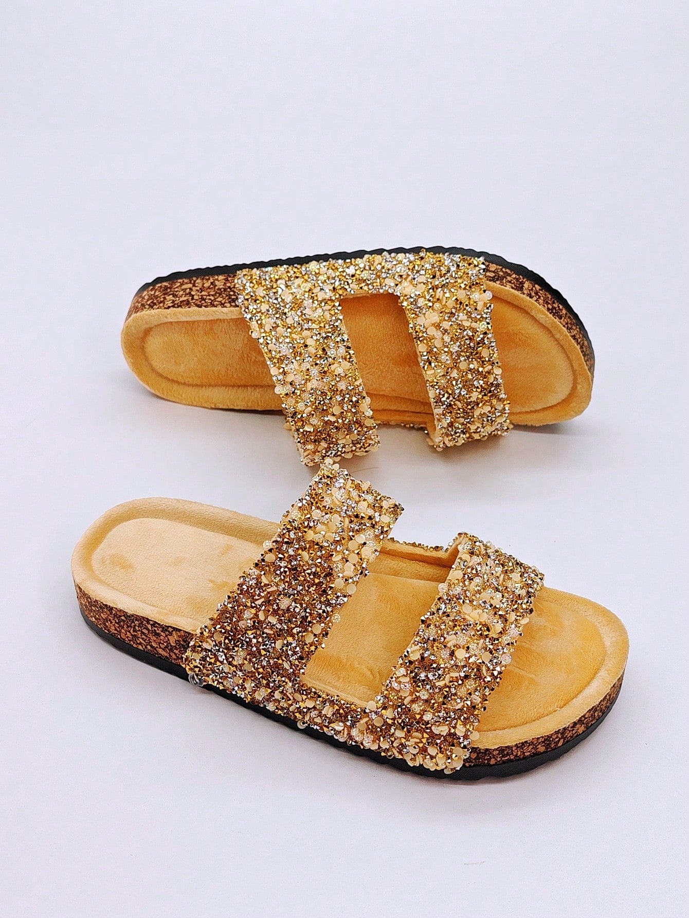 Pebbles Open Toe Comfortable Slides