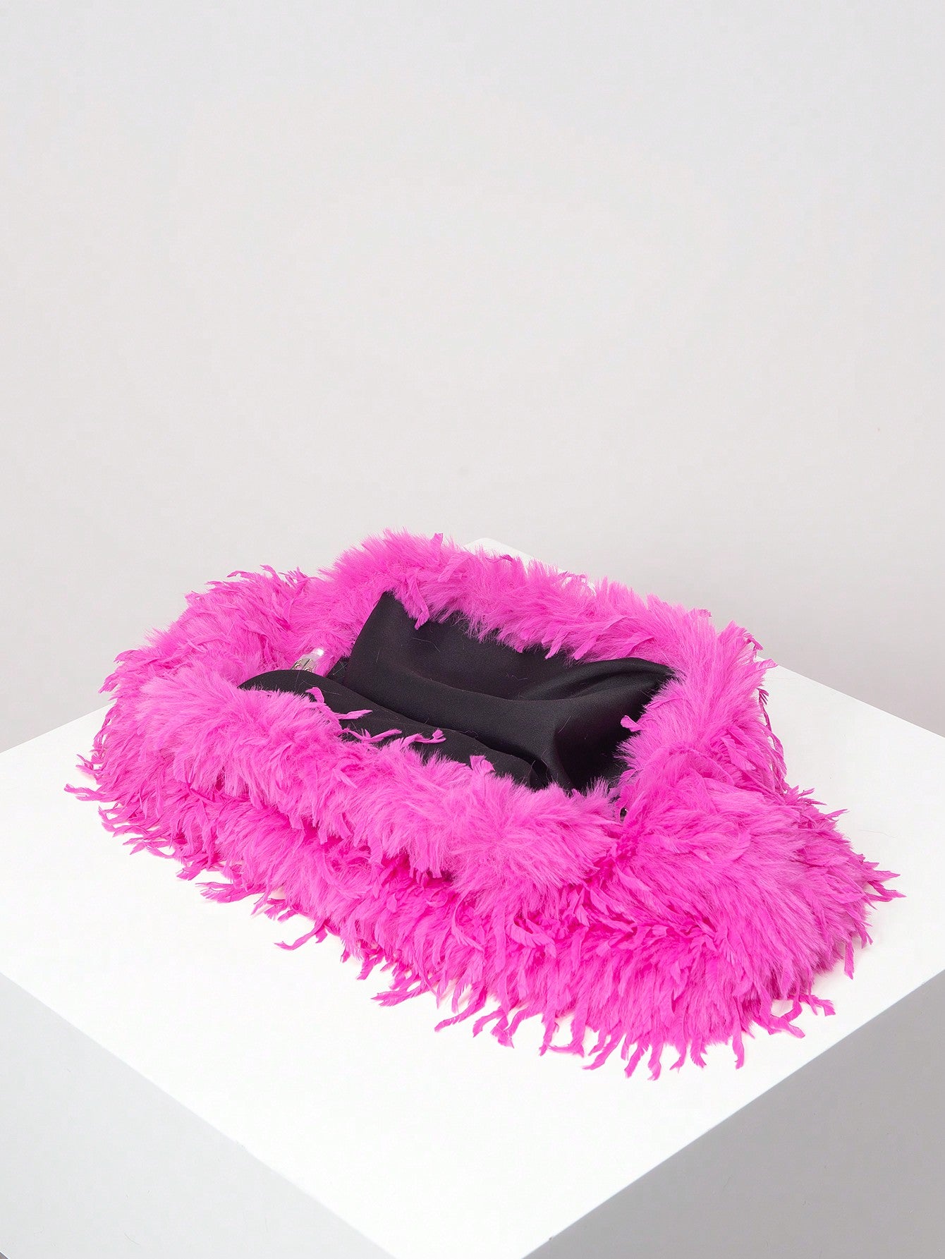"Seriously On Fly" Glamorous Hot Pink Clutch