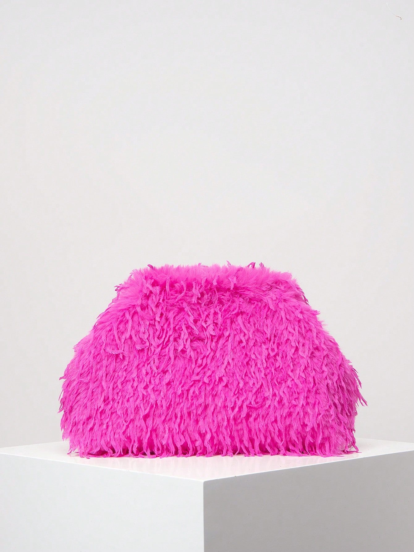 "Seriously On Fly" Glamorous Hot Pink Clutch