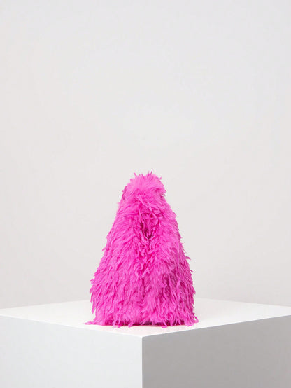 "Seriously On Fly" Glamorous Hot Pink Clutch