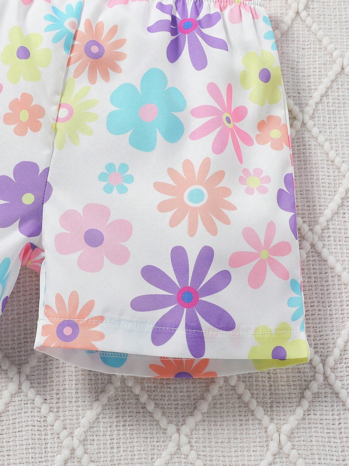 Delilah Flower Printed Ruffle Hem