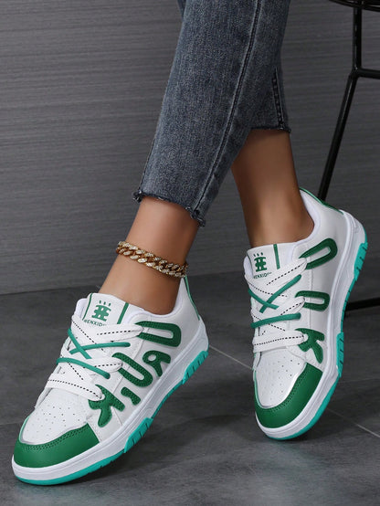 Laurie Glitter Round Toe Sneakers