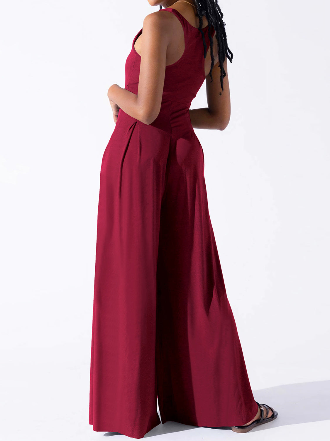 Kelsey Square-necked Jumpsuit