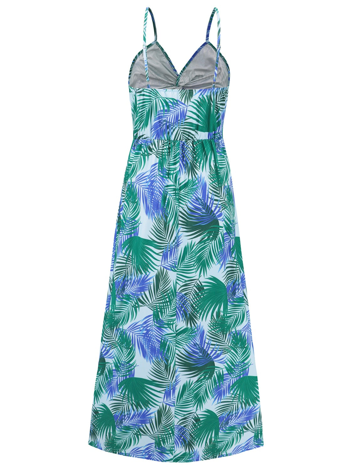 Emma Twisted Printed V-Neck Cami Dress
