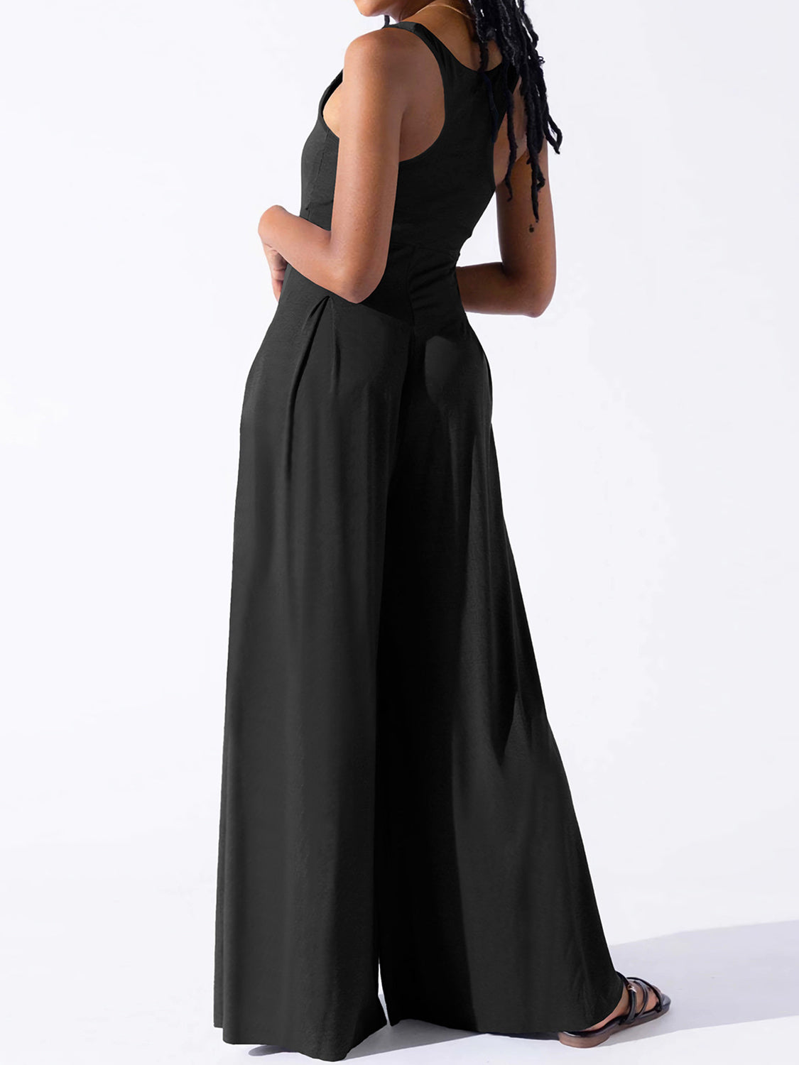 Kelsey Square-necked Jumpsuit