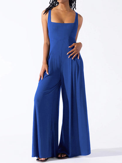 Kelsey Square-necked Jumpsuit