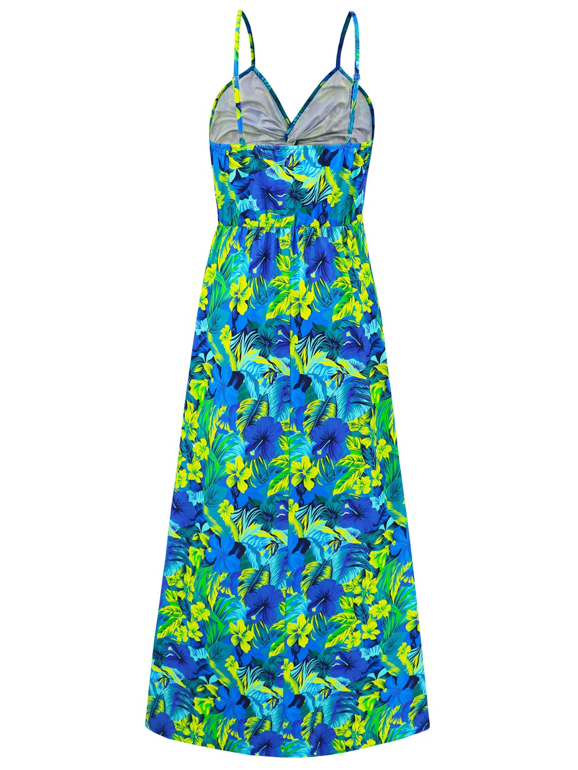 Emma Twisted Printed V-Neck Cami Dress