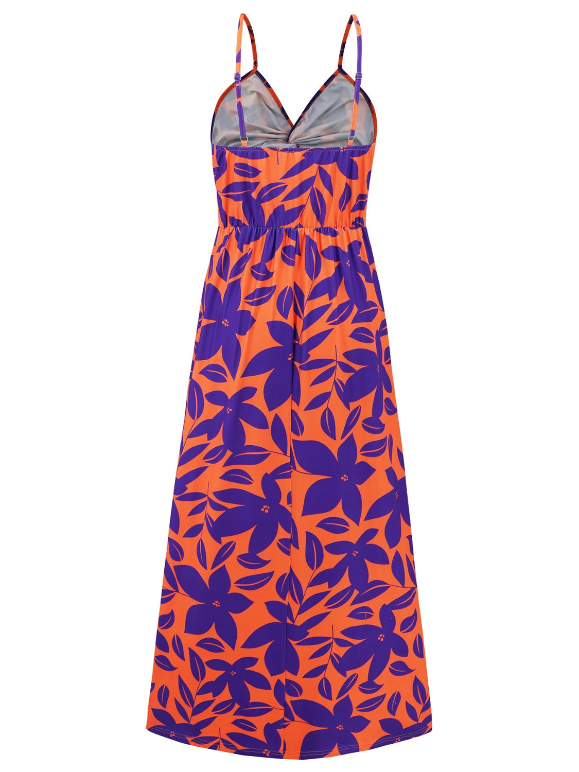 Emma Twisted Printed V-Neck Cami Dress
