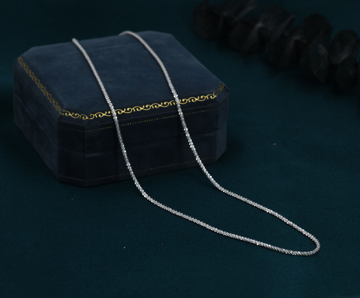 Sterling Silver Sparkle Chain Necklace, Margarita Chain Necklace or Bracelet, Various Length, Sparkly Chain Necklace,  Sparkling Chain